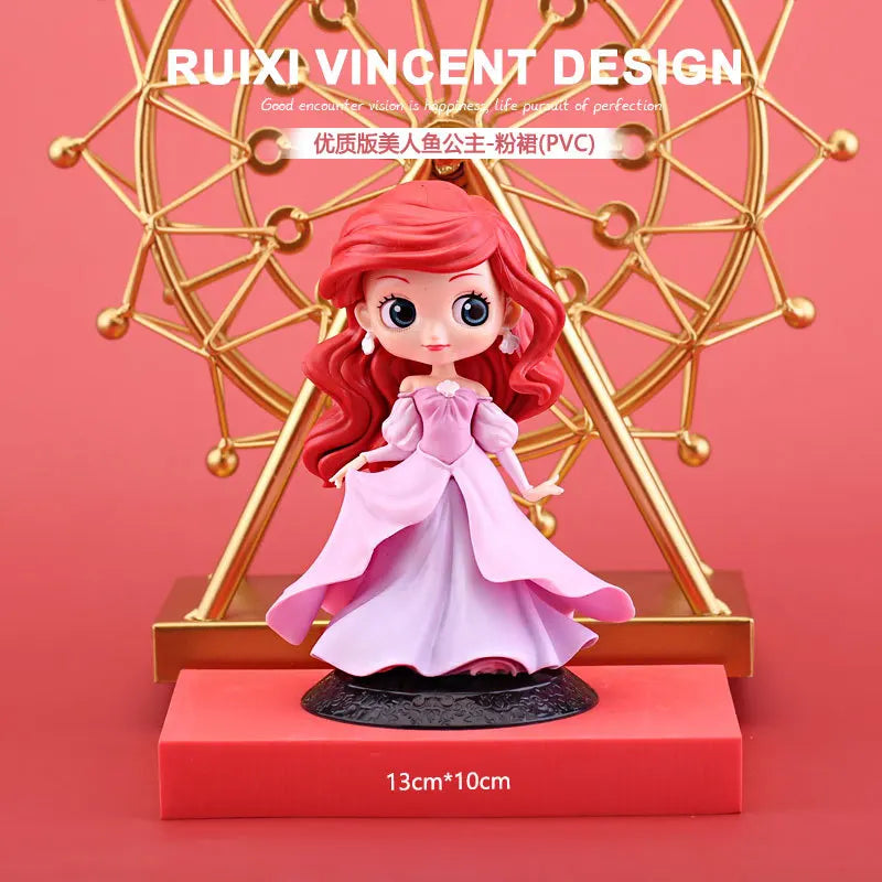 Bonecas Princesas Disney – Belle, Ariel, Branca de Neve, Cinderela, Rapunzel