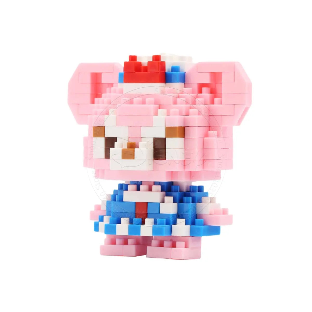 Blocos de Montar Mini Disney – Princesas, Stitch, Mickey e Outros