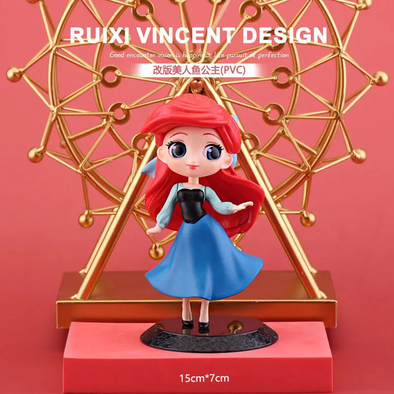 Bonecas Princesas Disney – Belle, Ariel, Branca de Neve, Cinderela, Rapunzel