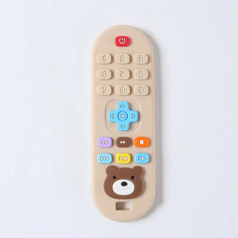 Mordedor Sensorial Montessori em Formato de Controle 🎮