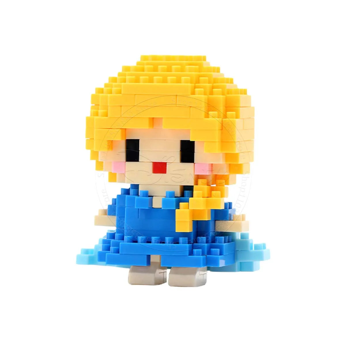 Blocos de Montar Mini Disney – Princesas, Stitch, Mickey e Outros
