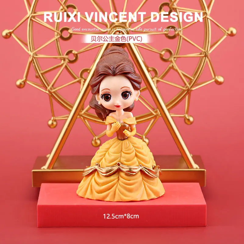Bonecas Princesas Disney – Belle, Ariel, Branca de Neve, Cinderela, Rapunzel