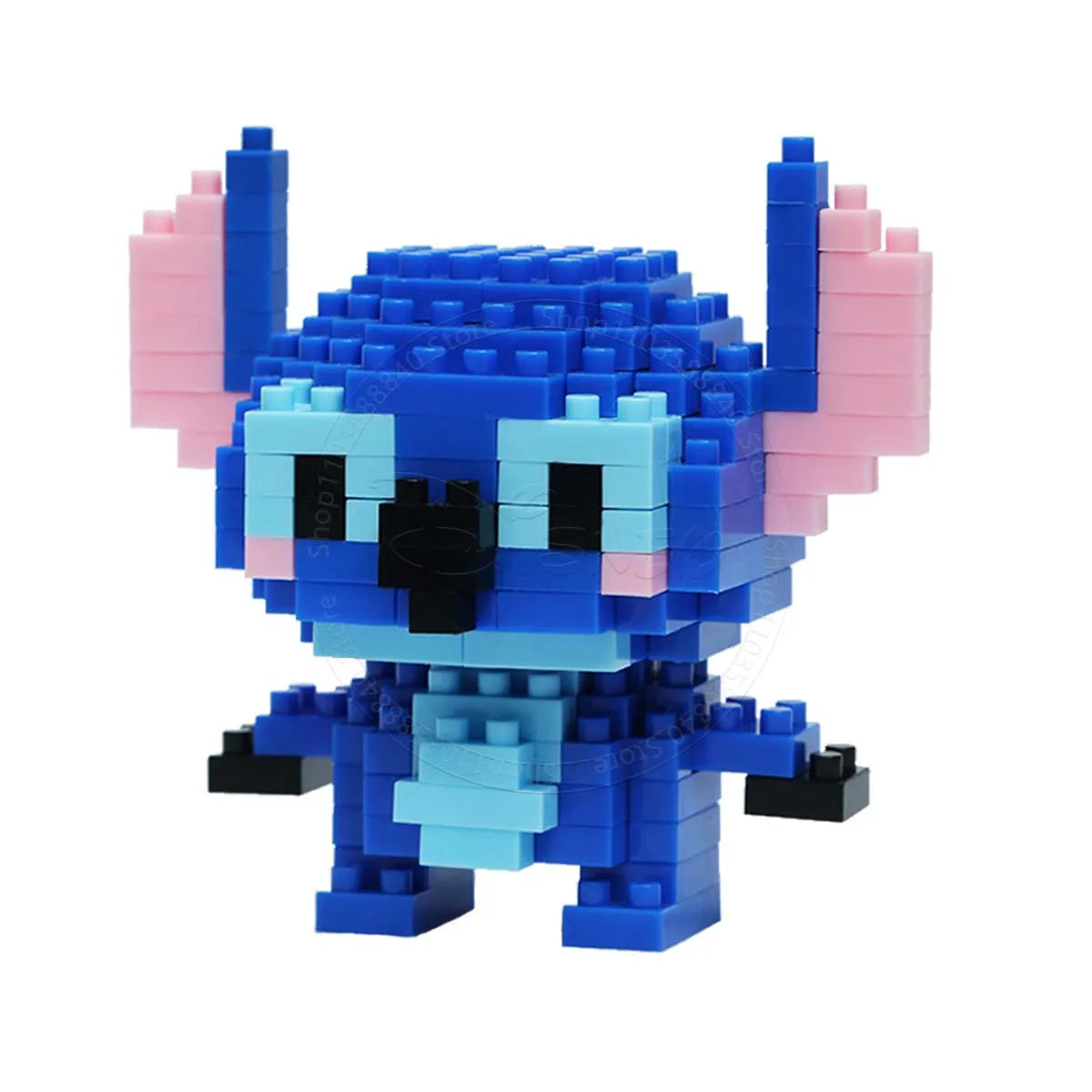 Blocos de Montar Mini Disney – Princesas, Stitch, Mickey e Outros