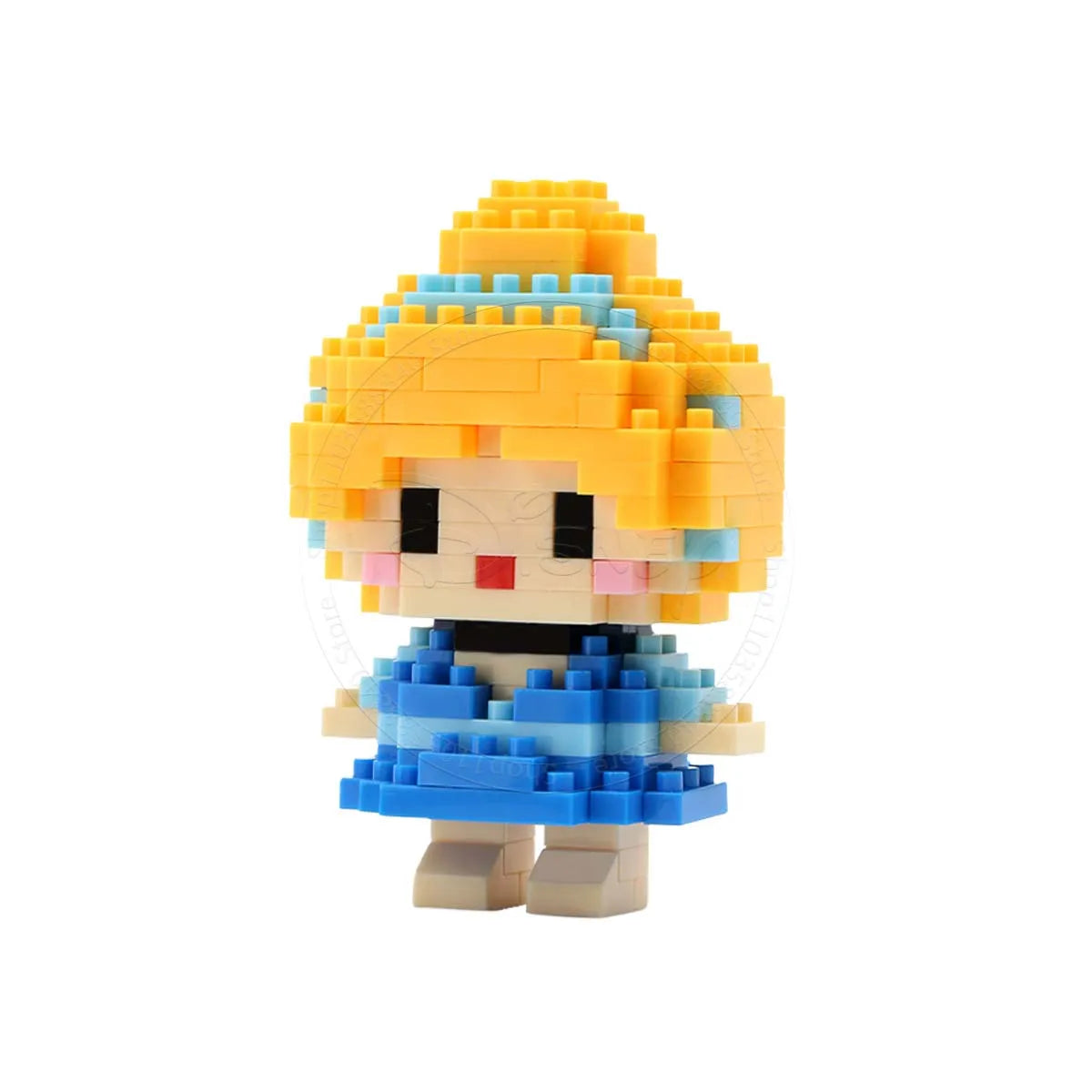 Blocos de Montar Mini Disney – Princesas, Stitch, Mickey e Outros