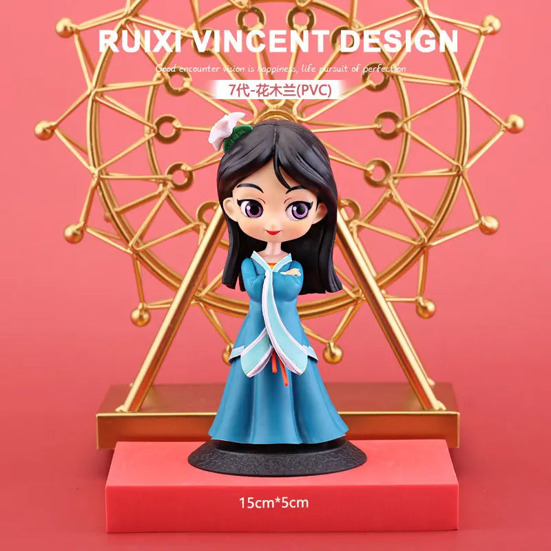 Bonecas Princesas Disney – Belle, Ariel, Branca de Neve, Cinderela, Rapunzel